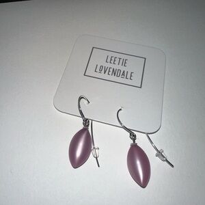 Purple Earrings